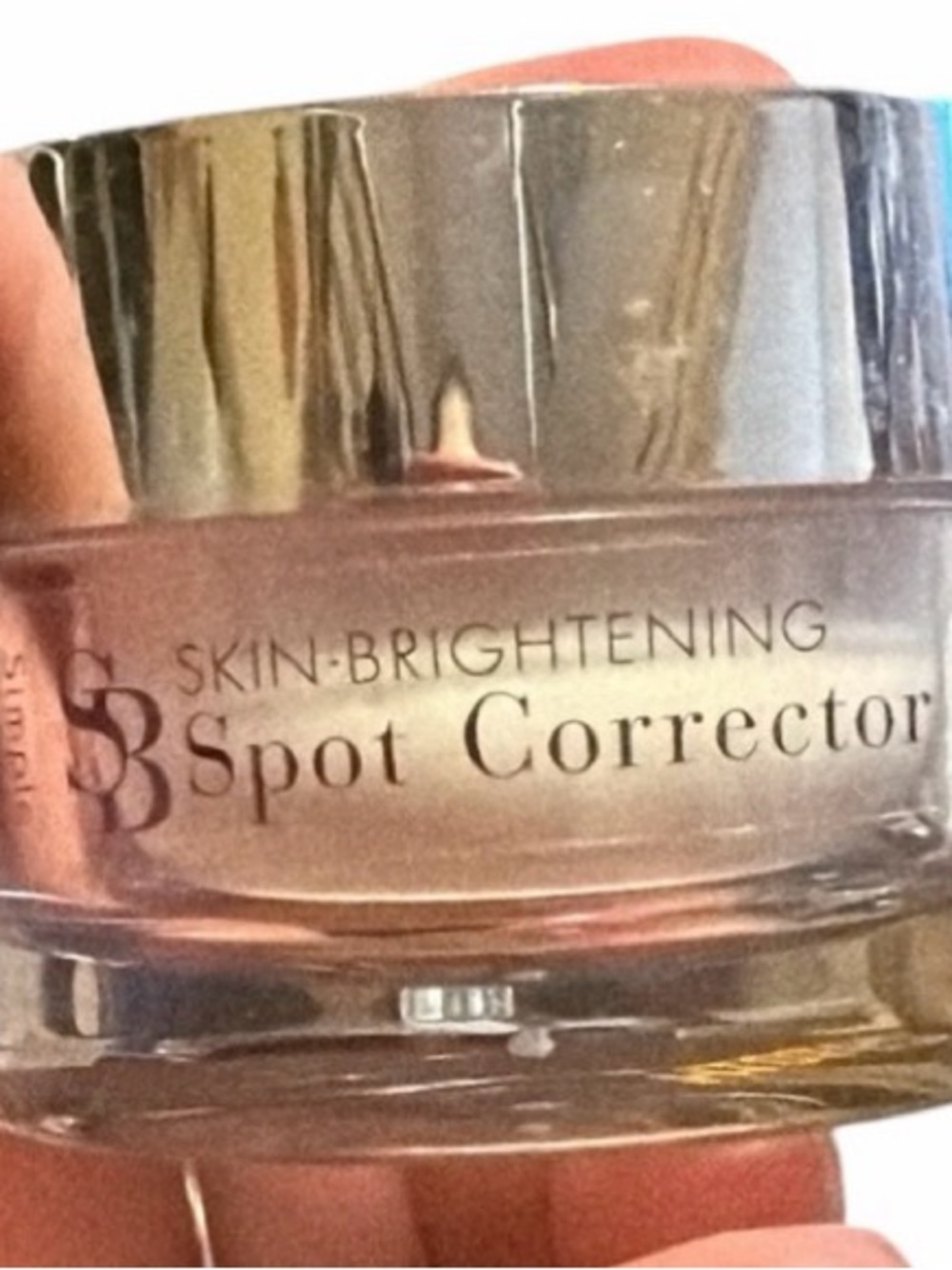Skin-Brightening Spot Corrector Jar - Silver Lid, -Tinted Jar